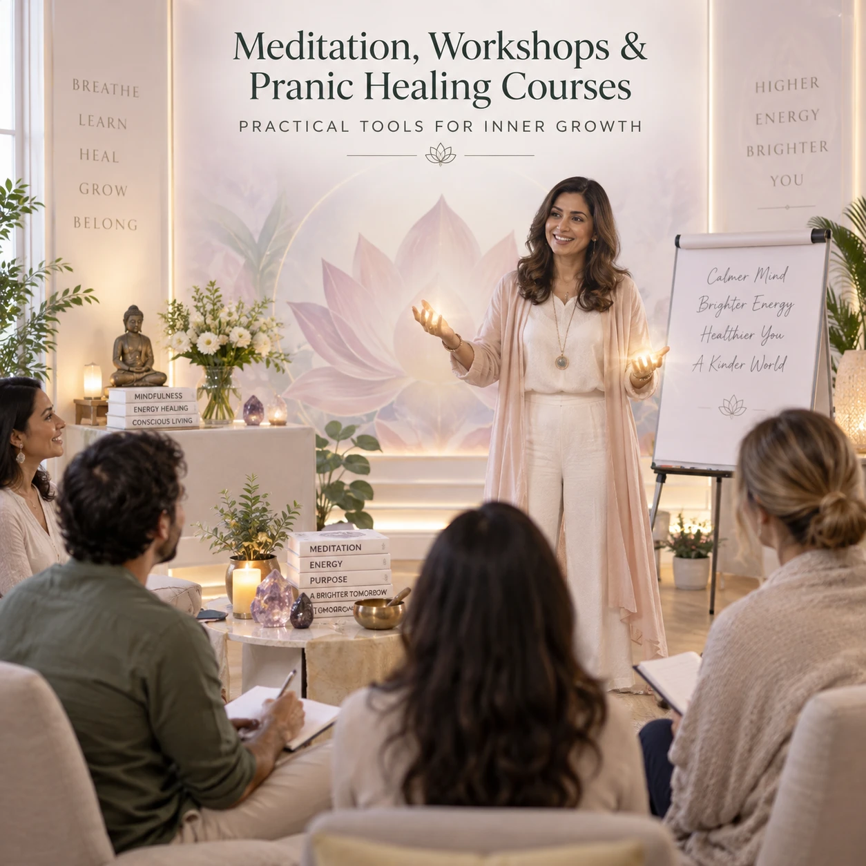 Meditation, Workshops & Pranic Healing Courses